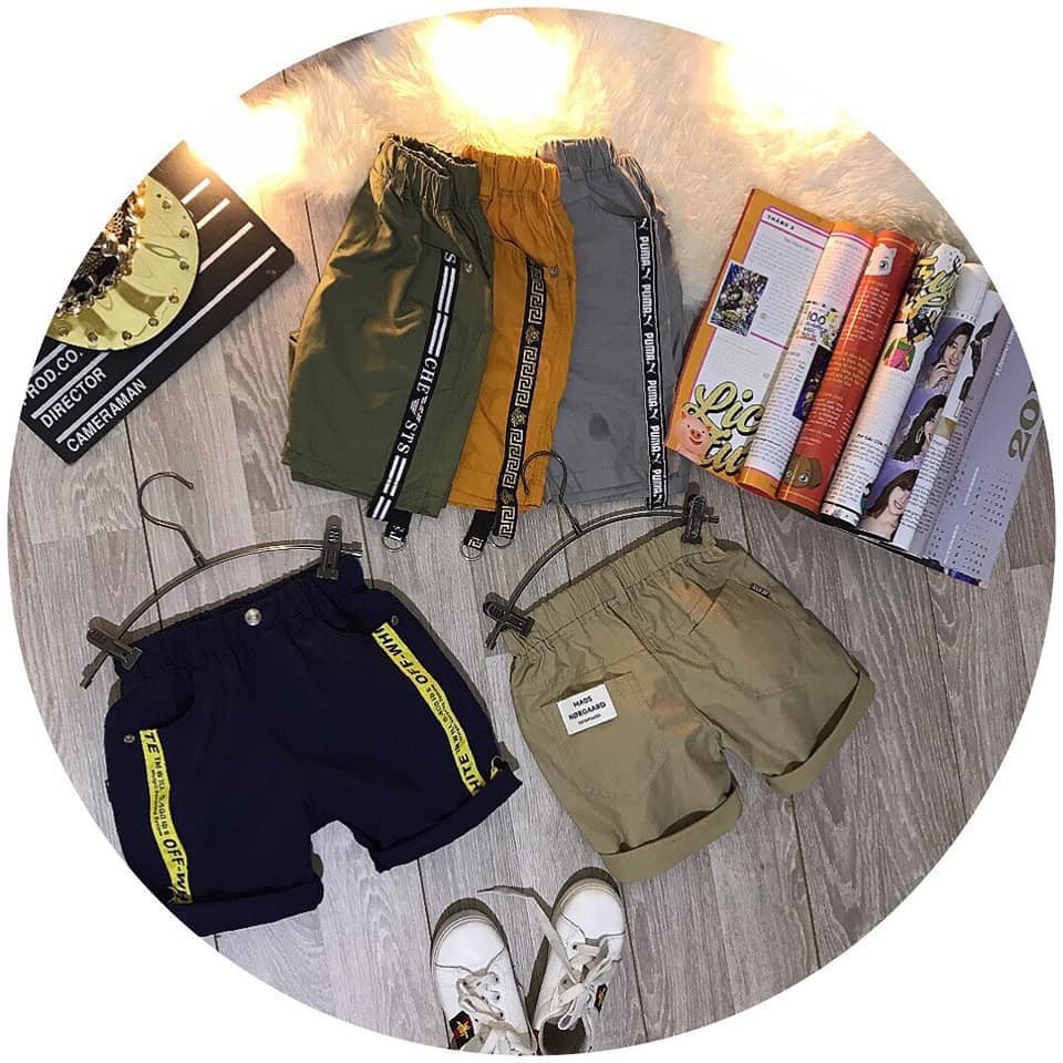 Quần Ngố Bé Trai  12-27kg Chất kaki