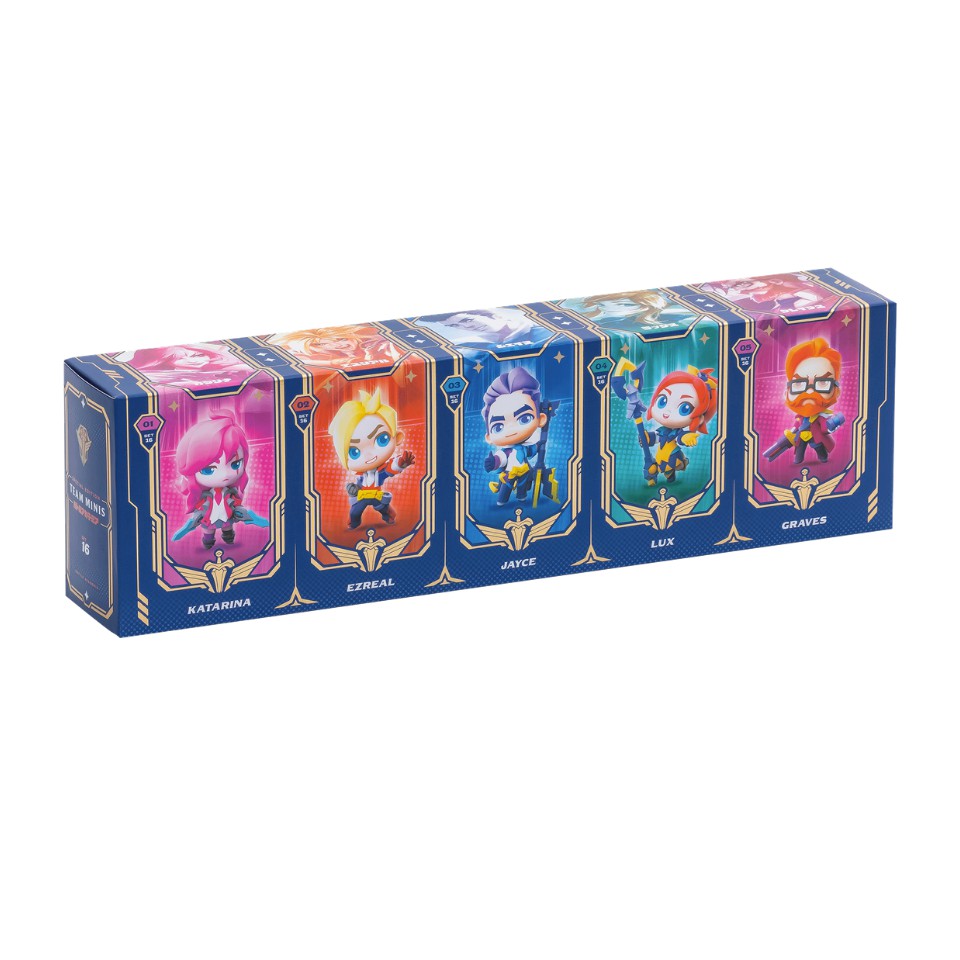 Mô hình LMHT - Set Học Viện Chiến  Binh - Battle Academia Team Minis Set