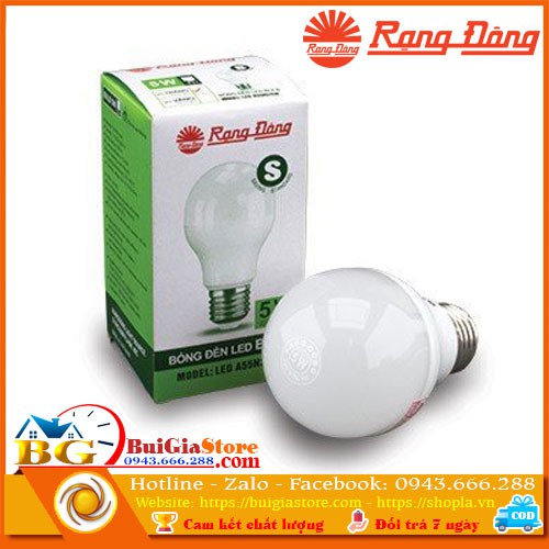 Bóng đèn Led Buld Rạng Đông 12W