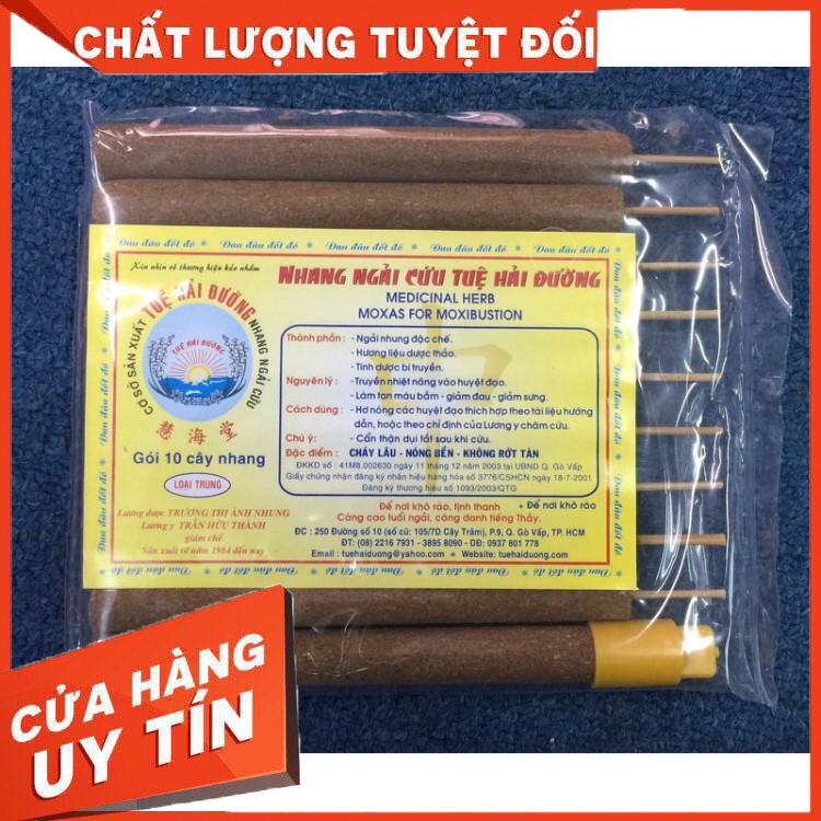 Nhang ngải cứu Tuệ Hải Đường (10 cây -7 cây)