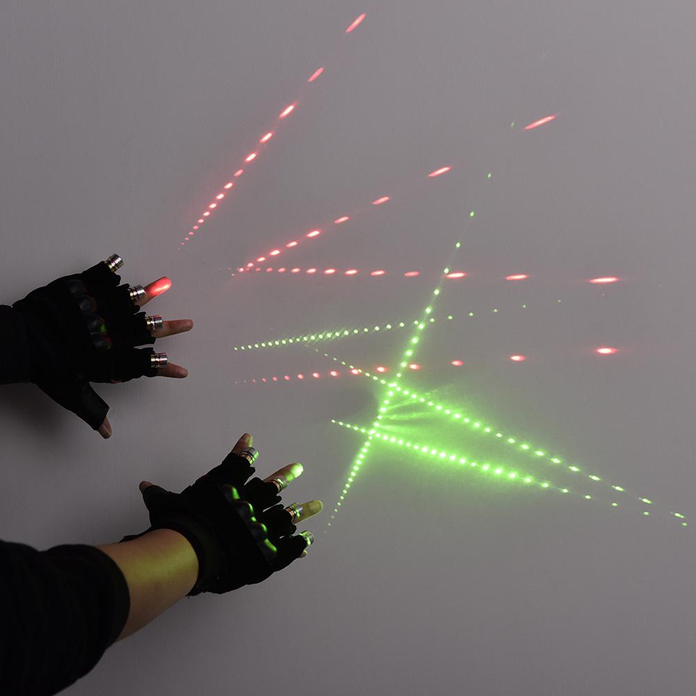 Găng Tay 4 màu Chiếu Sáng Laser