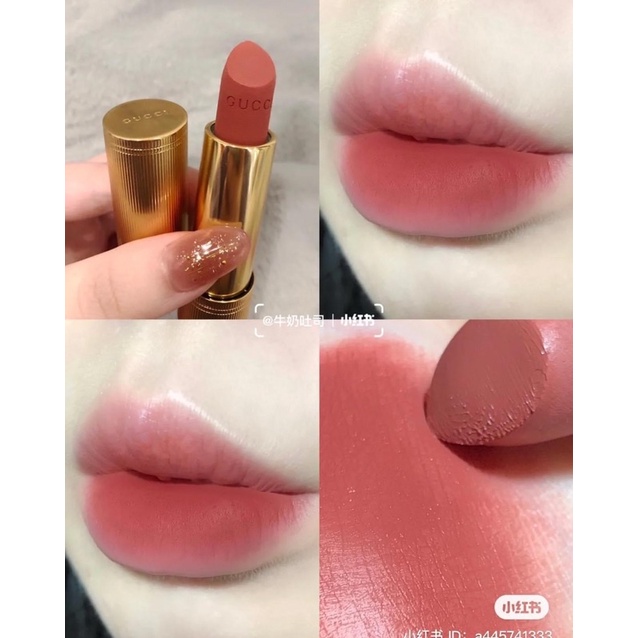 Son Lì Gucci Matte 208 They Met In Argentina - Hồng Cam Đất