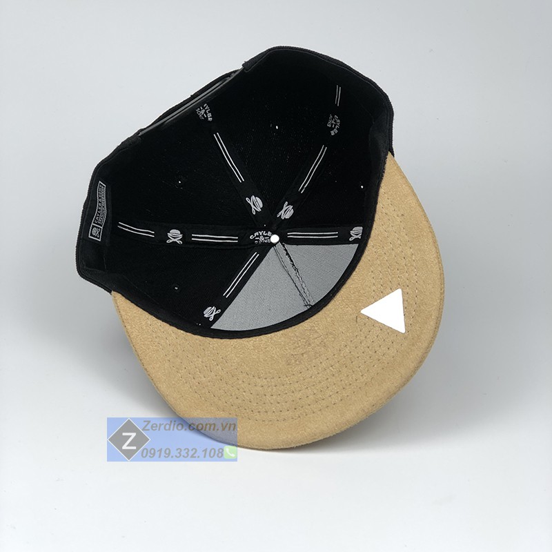 Nón lưỡi trai Snapback Baber Brooklyn đen đẹp, phong cách hiphop cho cả nam và nữ