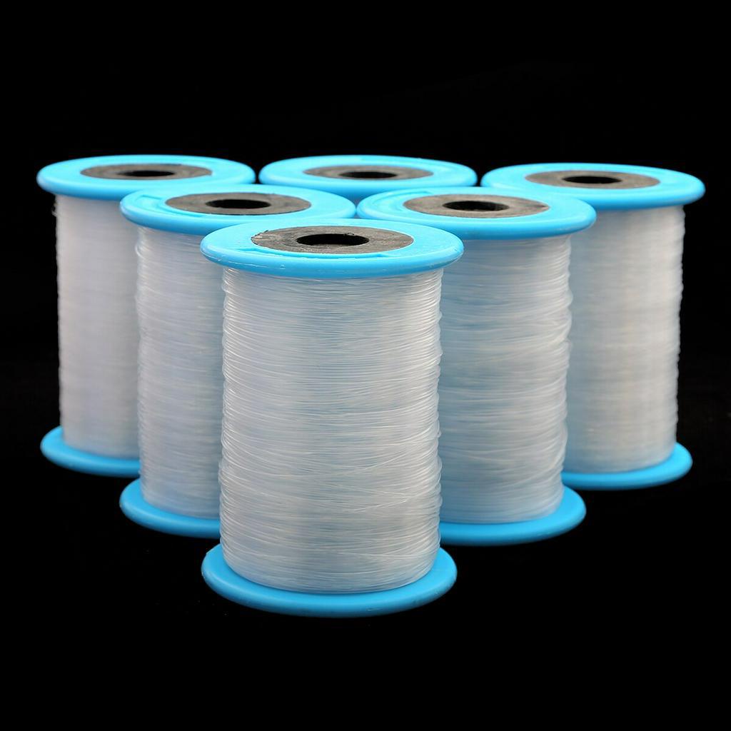 Beadia 1 Cuộn Dây Cước Nylon Trong Suốt Dùng Làm Trang Sức Thủ Công