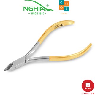 Kềm cắt da Kềm Nghĩa thép chuyên dụng mạ vàng D.666 CHÍNH HÃNG