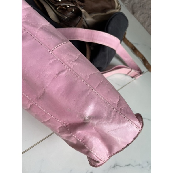 Lc64 Túi si da thật Fancy