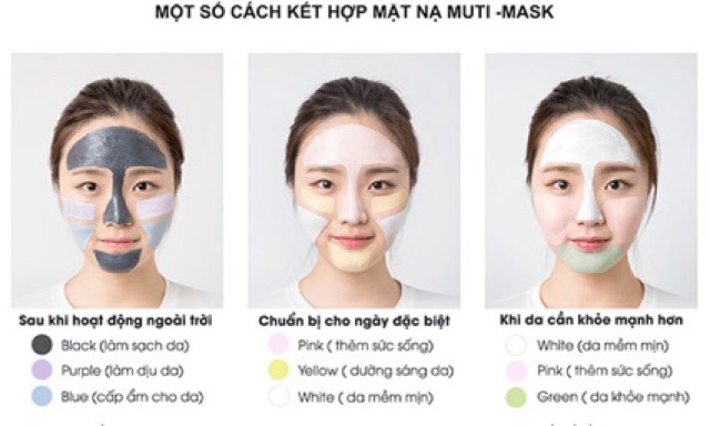 Mặt Nạ Jeju Volcanic Color Clay Mask- Làm Trắng Da