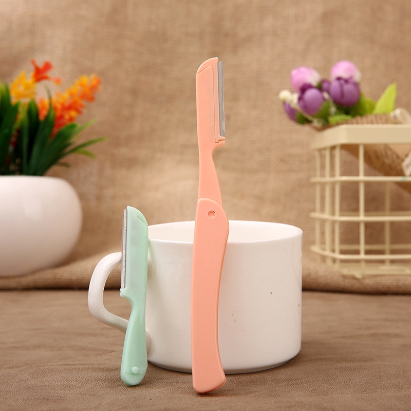 Dao Cạo Chân Mày Kèm 3 Lưỡi Thay Thế  Nội Địa Trung