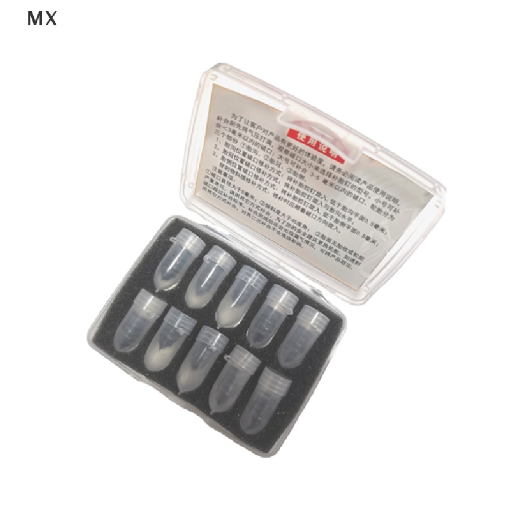 Bộ 10 Đinh Vít Cao Su Vá Lốp Xe Máy mingxuan2