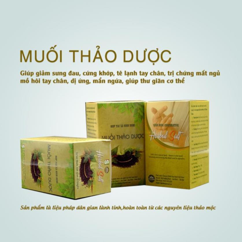 Muối thảo dược ngâm chân 550g HTX Sinh Dược