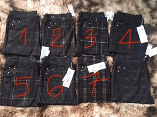 Quần cotton bigsize sọc caro