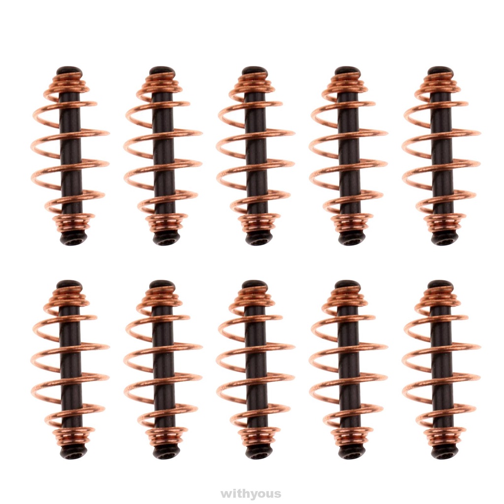Set 10 Phụ Kiện Lò Xo Gắn Mồi Câu Cá Chuyên Nghiệp