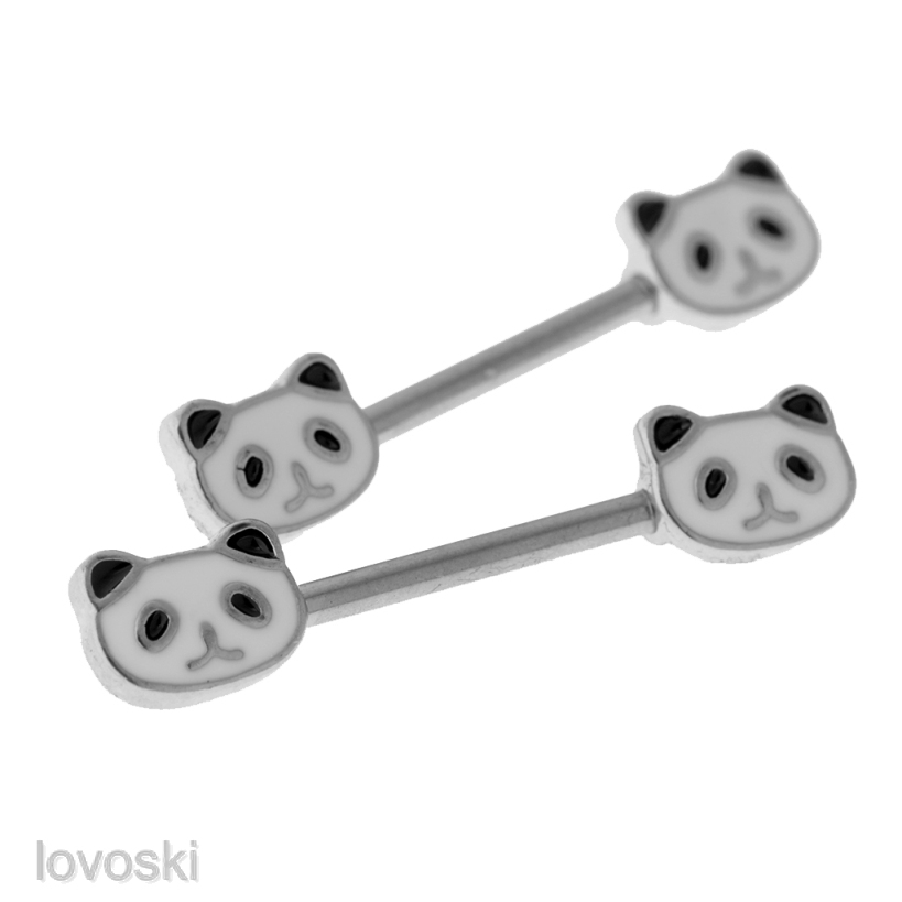 Khuyên Cơ Thể Hình Gấu Trúc Xinh Xắn