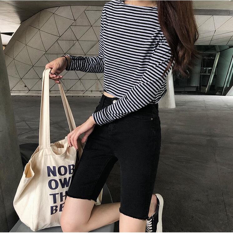 HOT Quần Kaki Ngố Co Dãn Ngang Đầu Gối - BAOTIN FASHION + Video, Hình Thật