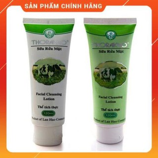 Thorakao - sữa rửa mặt trắng da sữa bò 120g