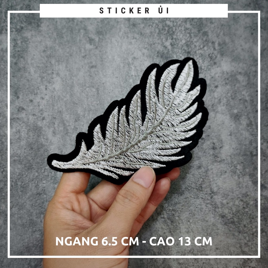 Sticker ủi áo hình thêu cao cấp -DÙNG LÀM BÔNG CÀI ÁO HAY HÌNH ỦI ÁO TRANG TRÍ VÁY, ĐẦM, ÁO DÀI HOẶC LÀM MIẾNG VÁ ÁO