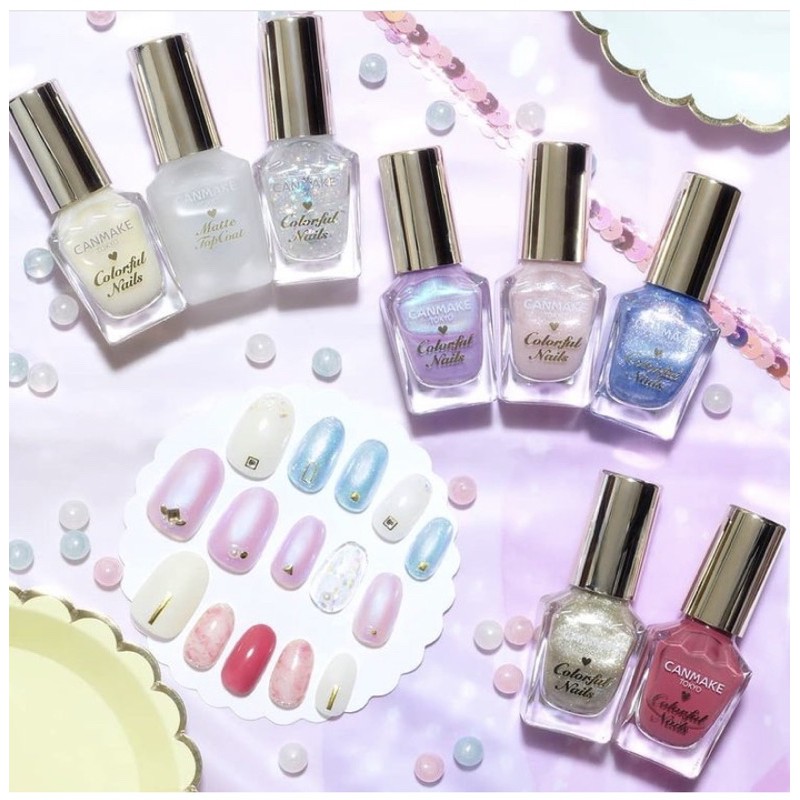 (sẵn) Sơn móng tay Canmake Colorful Nails đủ màu (hàng nội địa Nhật)