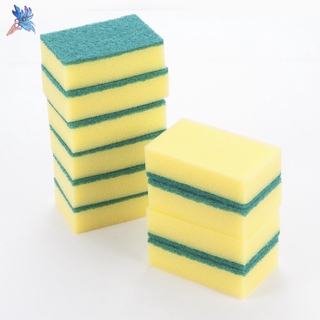 Set 10 miếng bọt biển làm sạch bát đĩa tiện lợi
