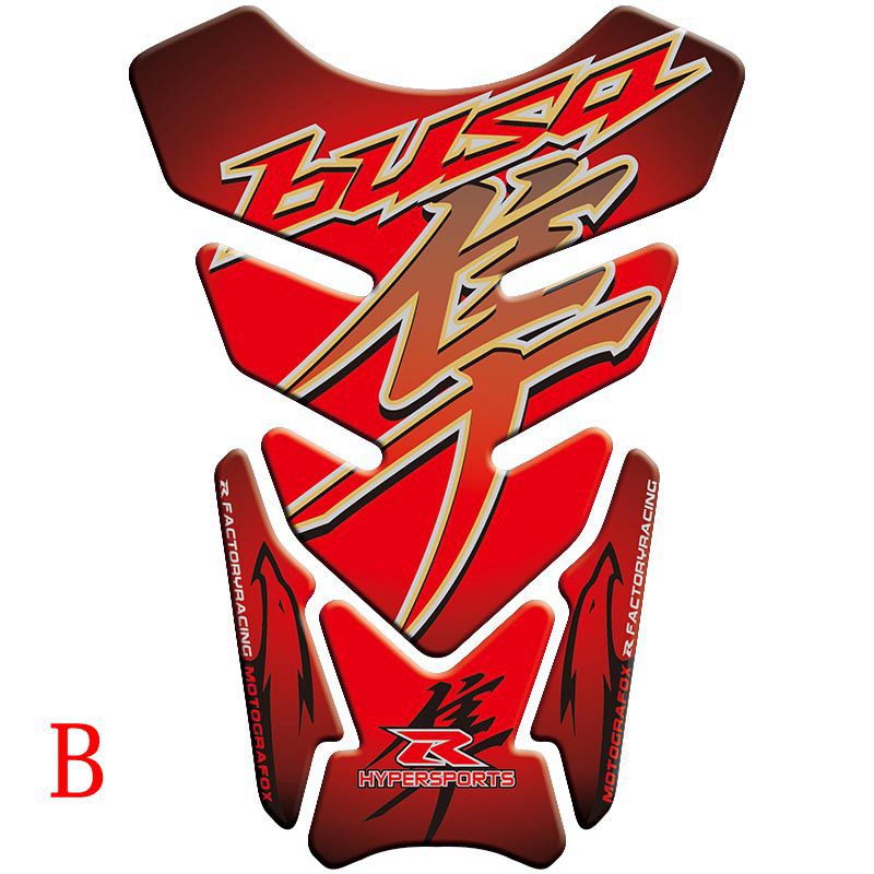 Decal 3d Bảo Vệ Bình Xăng Xe Máy Suzuki Hayabusa Gsx1300r