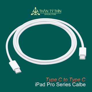 Dây sạc ipad type c 2 đầu - cáp sạc nhanh ipad pro
