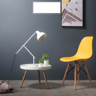 Ghế nhựa ăn cơm,ghế EAMES chân gỗ đan sắt phòng khách,cafe,văn phòng