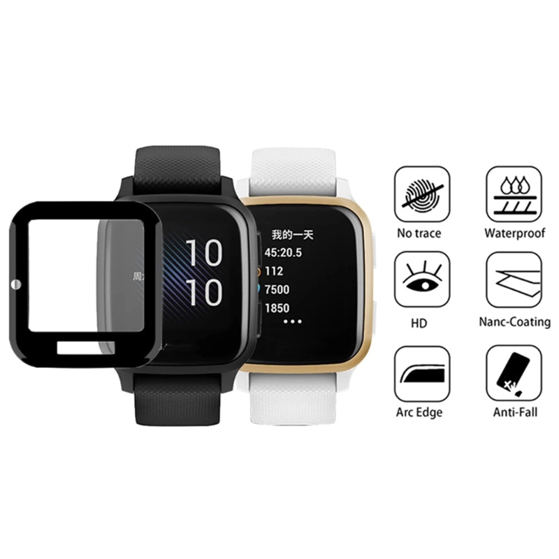 Bộ 2 Miếng Dán Bảo Vệ Màn Hình Cho Đồng Hồ Thông Minh Garmin Venu Sq / Sq