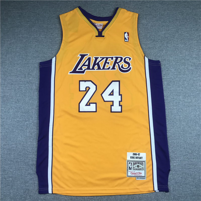 Áo bóng rổ in logo Nba Los Angeles Lakers dáng rộng thời trang