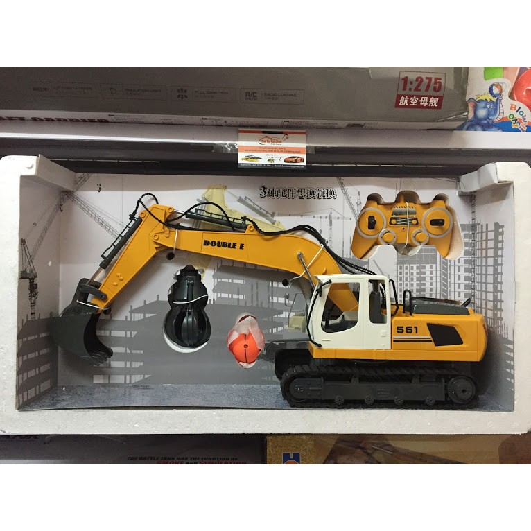 Xe xúc điều khiển từ xa 2 trong 1 Double Eagle E561-001