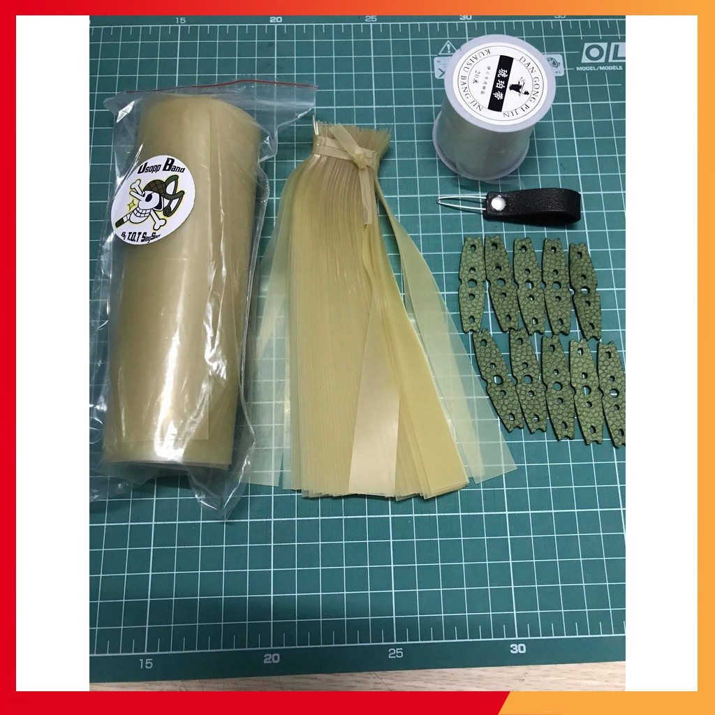 1m Thun Cao Cấp Usopp Cho Ná Cao Su ( Cắt Hộ Theo Yêu Cầu + Tặng 10 Miếng Da + 1 Cuộn Dây Cột + 1 móc thun). - Ná Ngọc