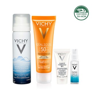 Combo Vichy Dưỡng Da Hàng Ngày 4 Món