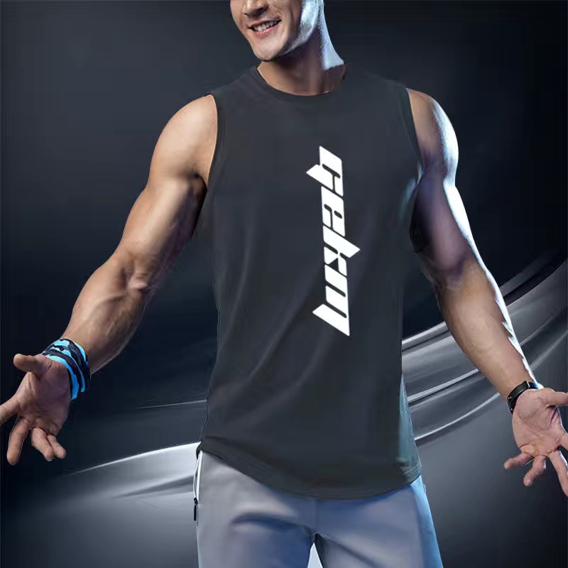 Áo Ba Lỗ Gym Thể Thao Nam Sát Nách Thoáng Khí Nhanh Khô Cho Nam M-4XL