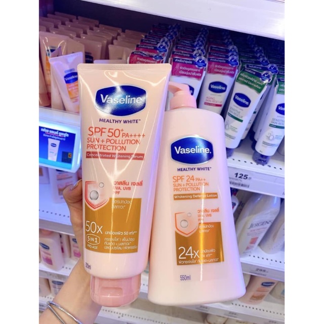 Vaseline trắng da 10x - 50x