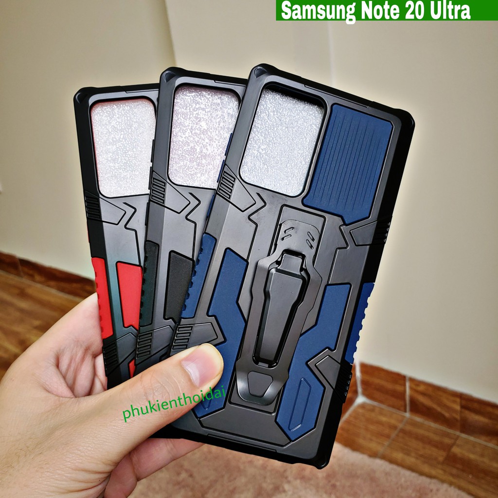 Ốp lưng Samsung Note 20 Ultra chống sốc kiểu dáng siêu anh hùng cao cấp