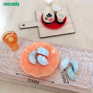 Set 6 Mô Hình Bánh Há Cảo Trung Quốc Tỉ Lệ 1 / 12 Trang Trí Nhà Búp Bê