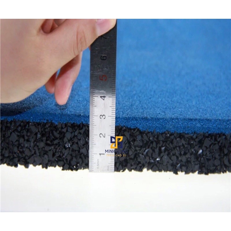 Gạch cao su dày 3cm - Gạch cao su Minh Long