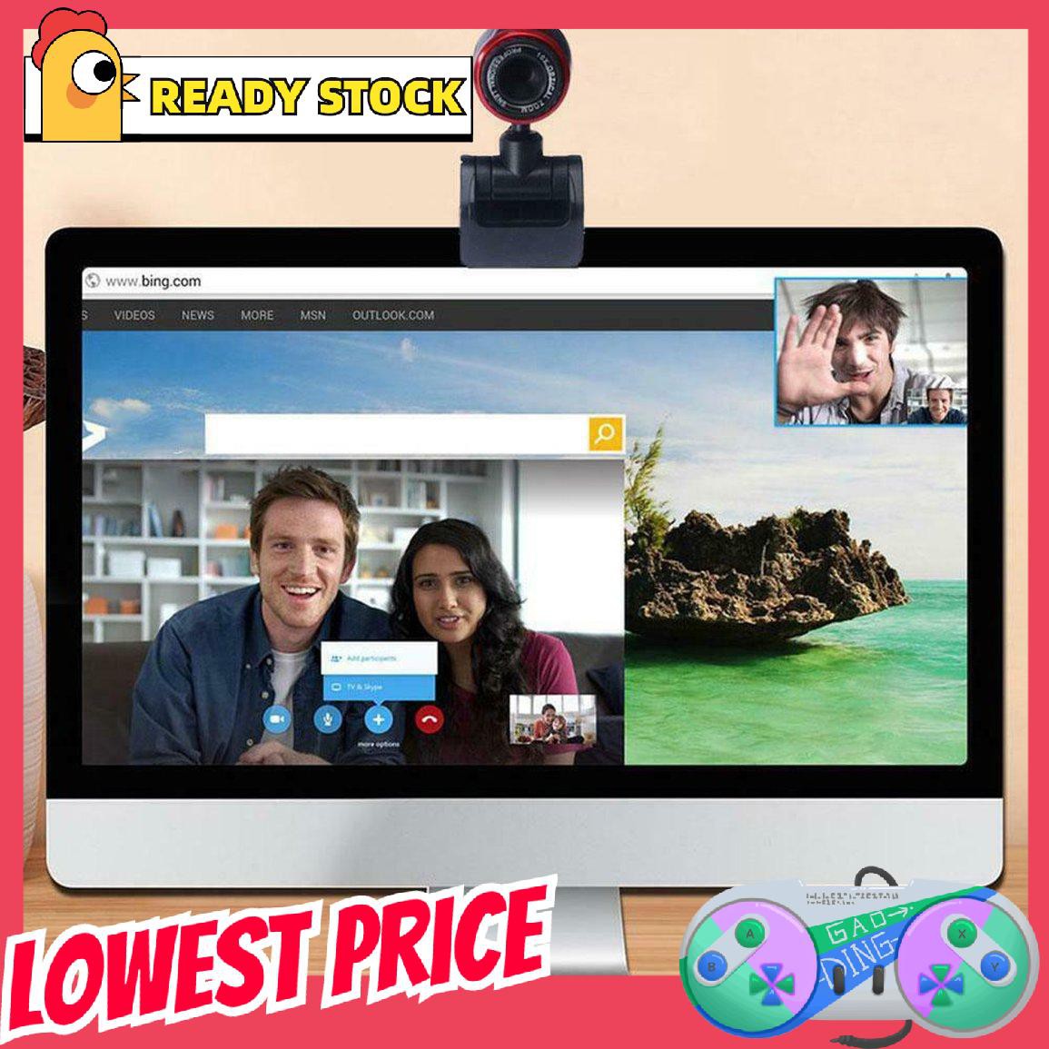 Webcam Usb 2.0 Kèm Mic Cho Máy Tính | BigBuy360 - bigbuy360.vn