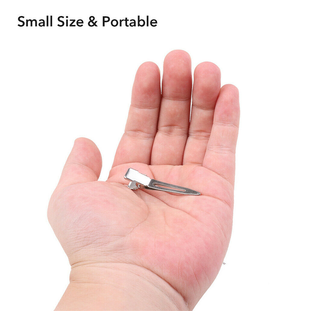 [Hàng mới về] Kẹp giữ tạo kiểu tóc xoăn không gây dị ứng 1.8 &quot;