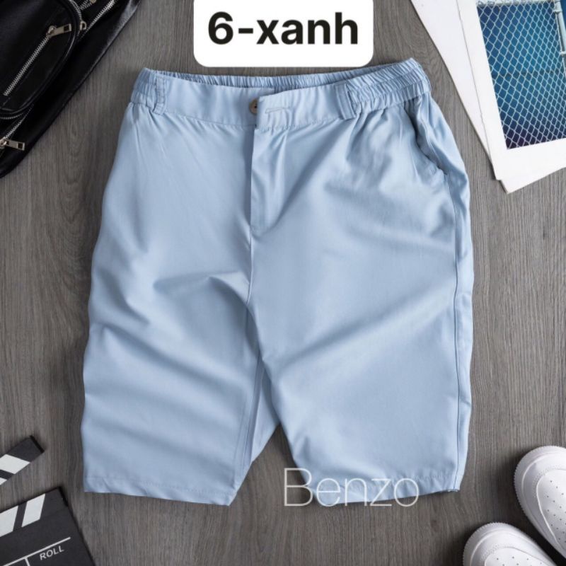 Quần ngố nam Quần đũi cạp chun siêu mát 4size