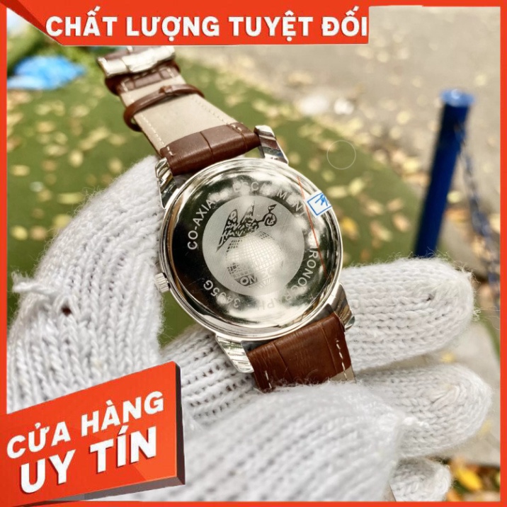 Đồng Hồ Nam OM031 omega Sapphire Case 38mm Máy Pin Nhật Chống Xước