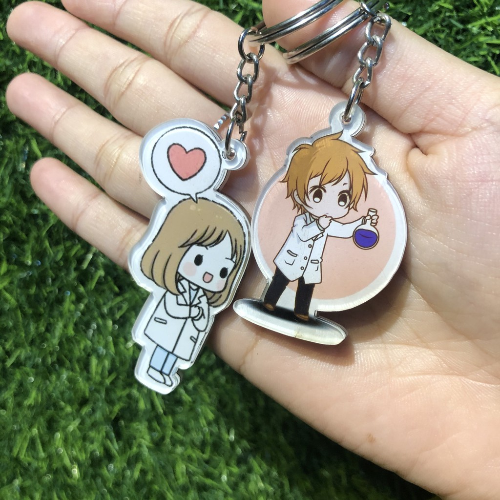 Móc khóa chibi cắt theo yêu cầu