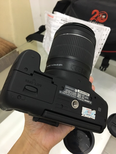⛔️Máy ảnh Canon EOS 750D + Lens 18-55mm STM - BH LBM 12/2019