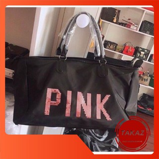 Túi du lịch ✈ freeship ✈ túi du lịch pink đa năng chống nước dl01