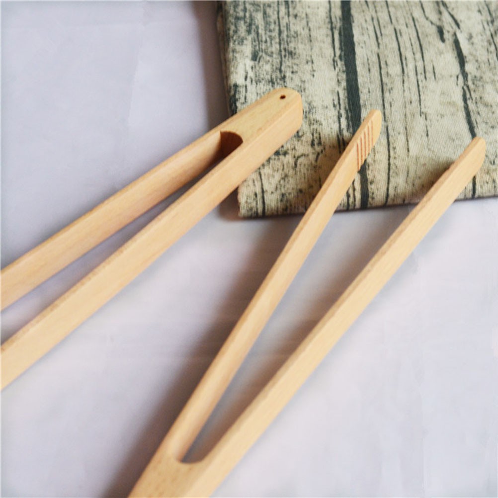 Decor bếp hàn quốc Kẹp Gỗ Gắp Thức Ăn 1 Cái Cho Nhà Bếp