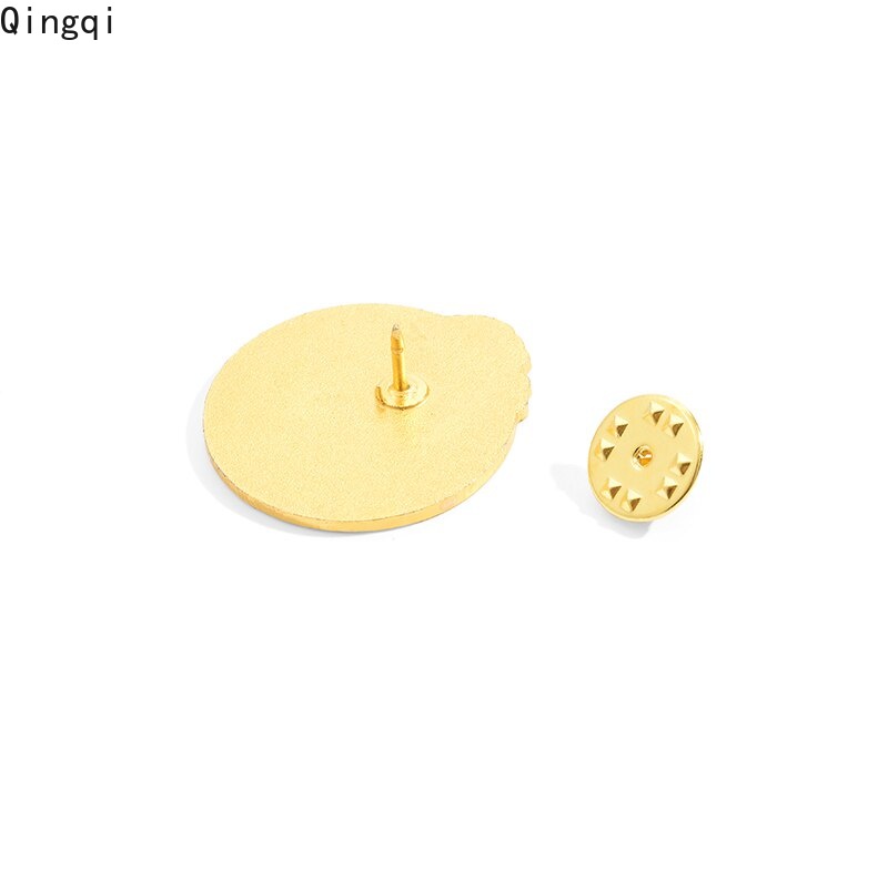 Ghim cài áo Miss Zoe tráng men hình ngọn núi sóng biển làm quà cho bạn bè