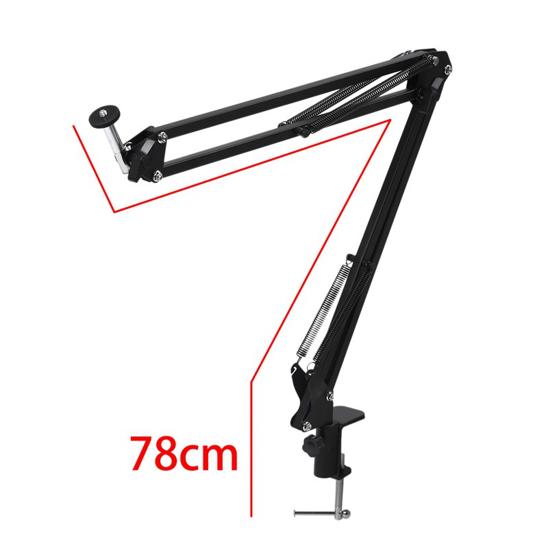 Adjustable Desktop Clamp Suspension Boom Scissor Arm Mount Stand Holder for Logitech Webcam C922 C930E C930 C920 C615