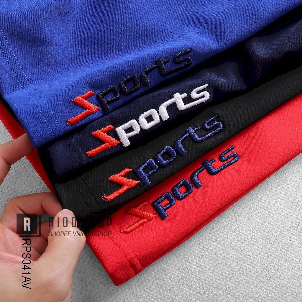 Quần short thun lạnh nam cao cấp phối dây kéo chuẩn shop sport RPS041av - quần thể thao nam Riooshop | BigBuy360 - bigbuy360.vn