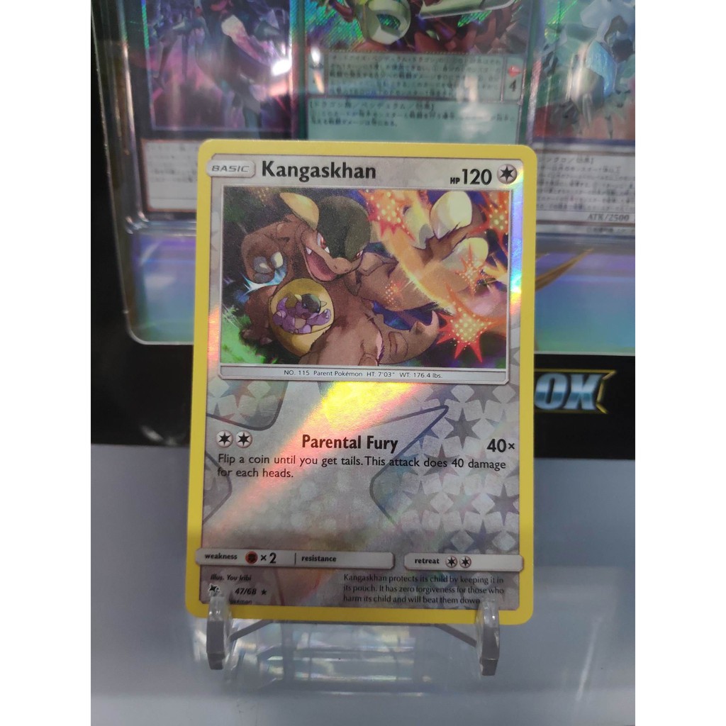 [ Dưa Hấu Yugioh ] Lá bài thẻ bài Pokemon Kangaskhan