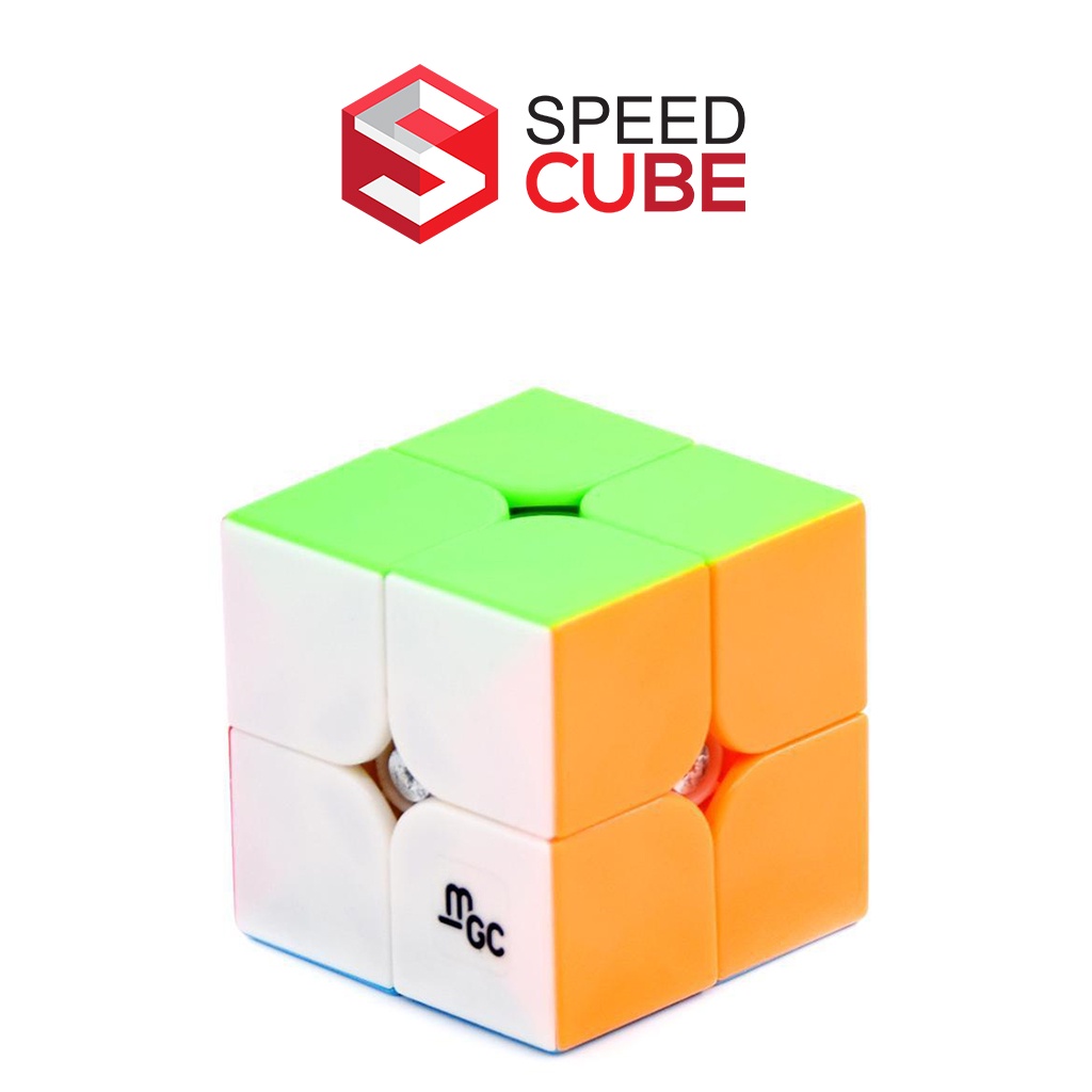 Rubik 2x2 YJ MGC 2x2 Có Nam Châm Stickerless Rubic 2 Tầng Chính Hãng - Shop Speed Cube