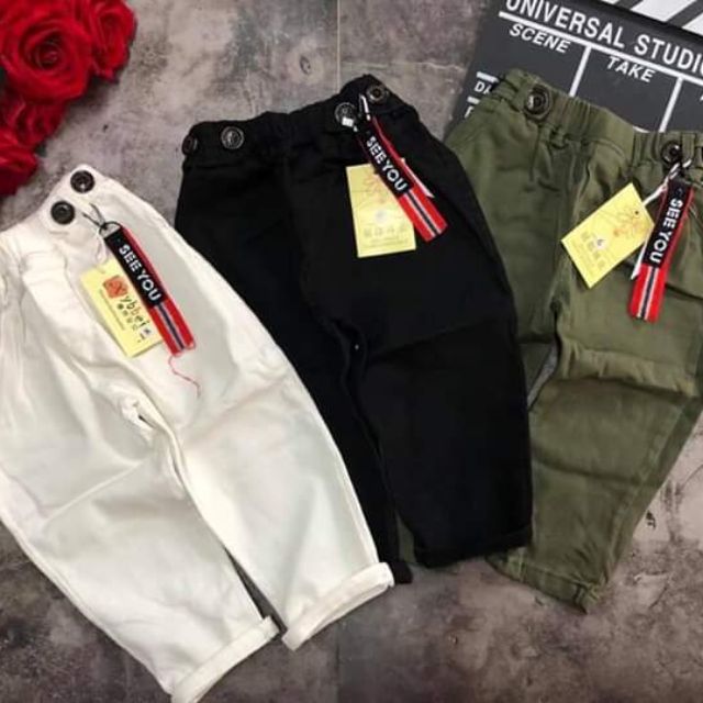 Quần Kaki phong cách hàn.