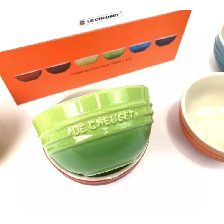 AI AN 07 Bộ bát sứ Le Creuset 6, kích thước  12cm,15cm Bộ bát ăn sup ăn cơm ăn mì